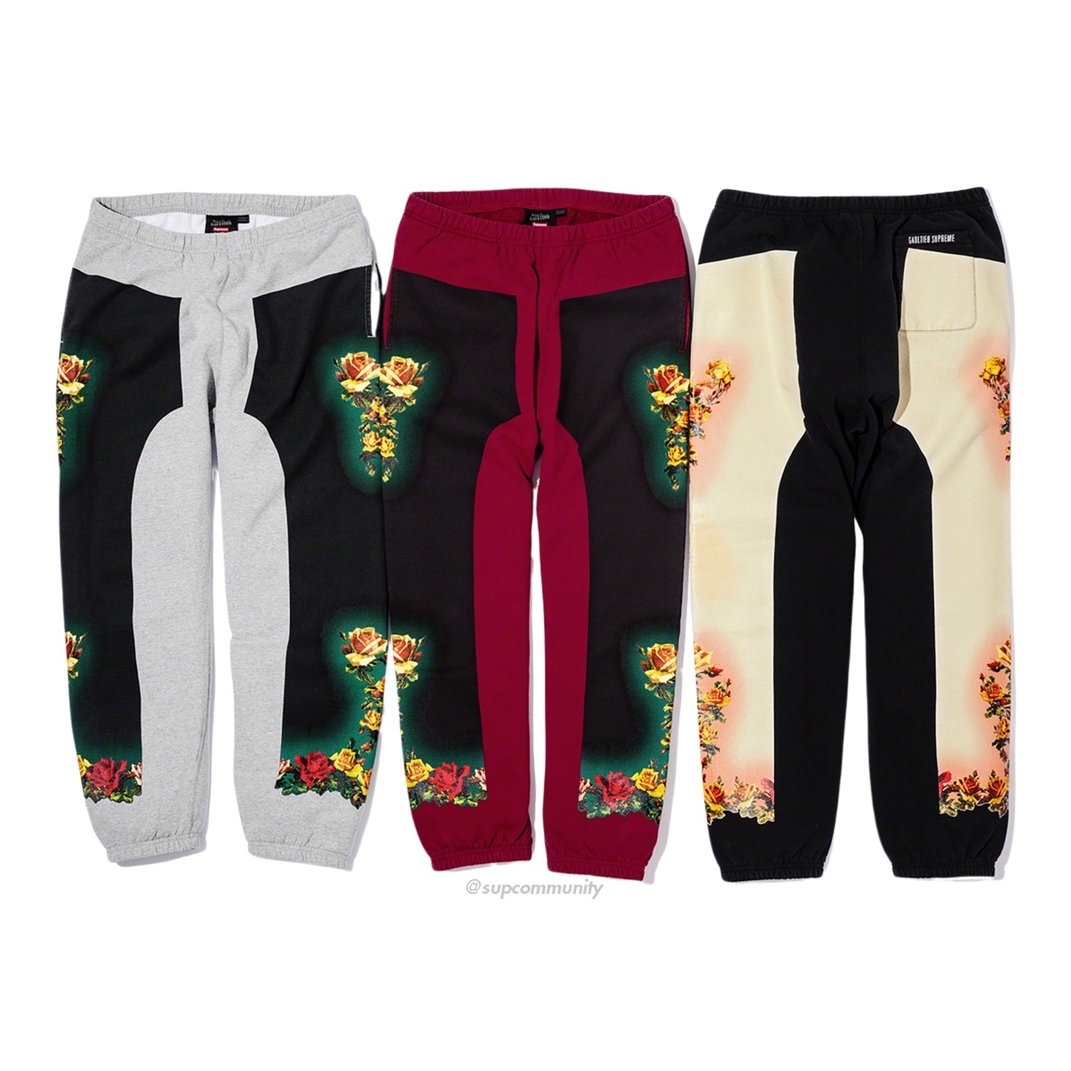 Supreme®/Jean Paul Gaultier® Floral Print Sweatpant